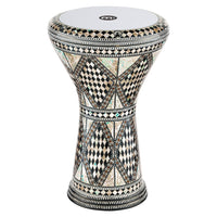 Meinl 8 3/4" Artisan Doumbek Drum White Burl Mosaic Royale AEED1