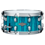 Tama Starclassic Performer 14" x 6.5 Maple Birch Snare Drum Sky Blue Aurora MBSS65 SKA