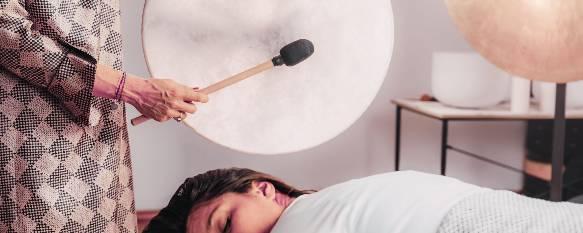 Frame drums used for meditation, healing, therapy, and rituals. View the Frame Drum collection at Drum Republic.