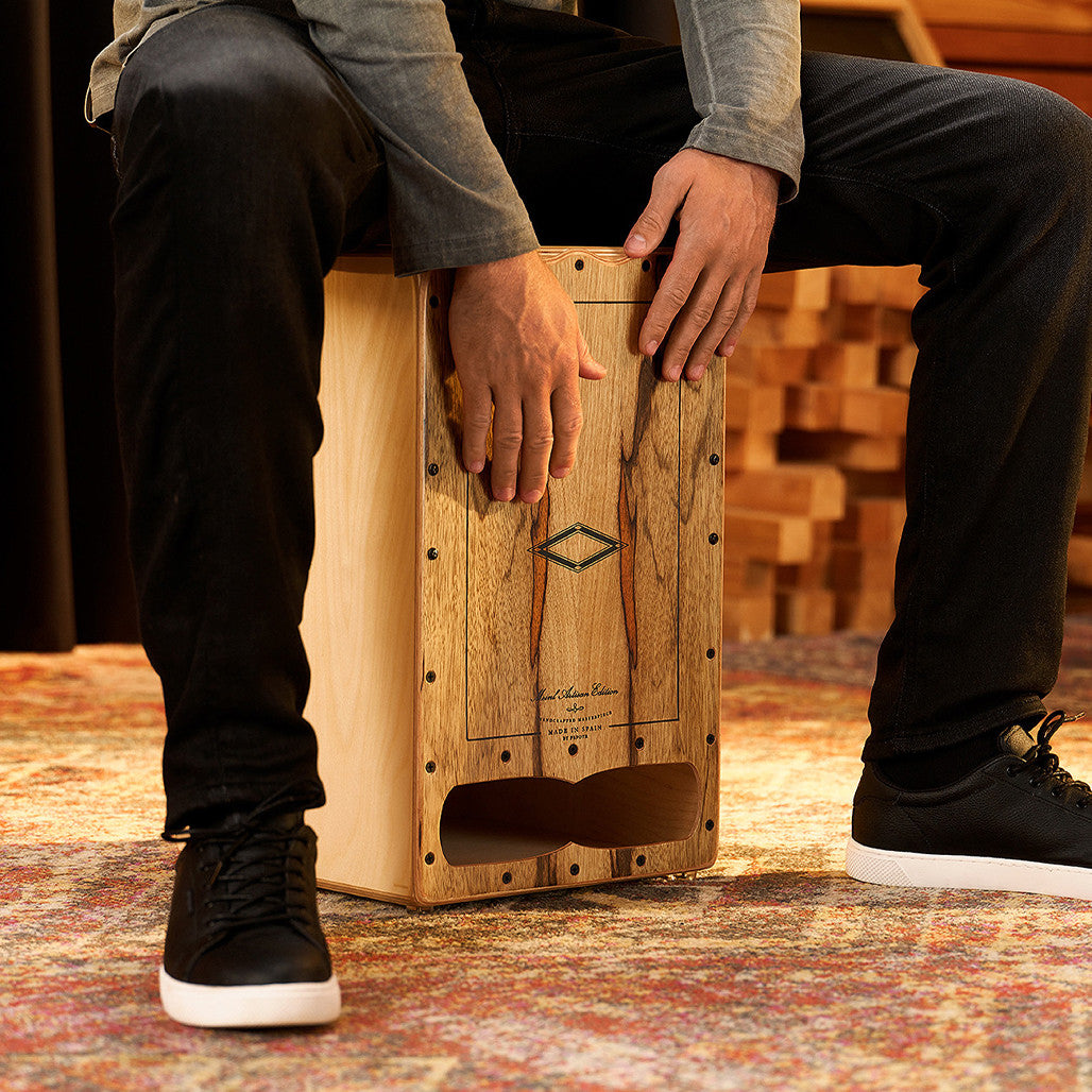 Meinl Artisan Edition Cantina Line Limba String Cajon AECLLI Drum Republic