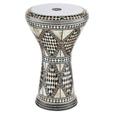Meinl 8 3/4" Artisan Doumbek Drum White Burl Mosaic Royale AEED1