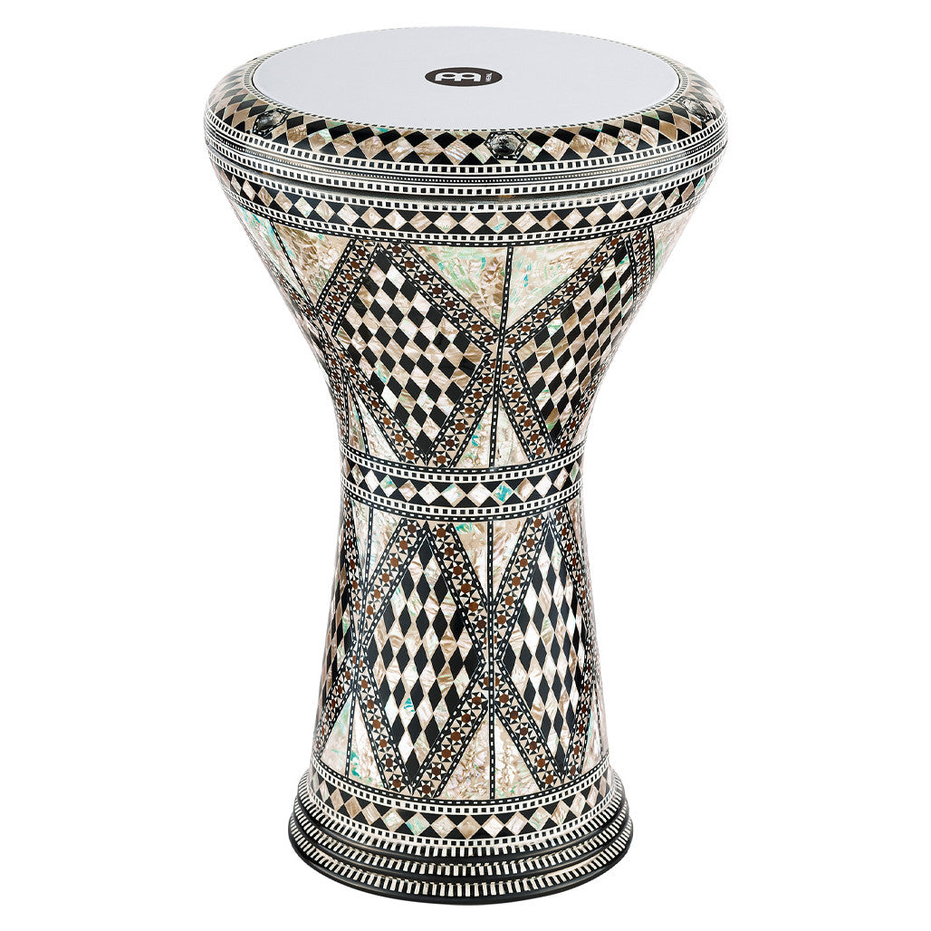 Meinl 8 3/4" Artisan Doumbek Drum White Burl Mosaic Royale AEED1