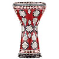 Meinl AEED2 Artisan Doumbek Drum Red-White Burl Mosaic Imperial