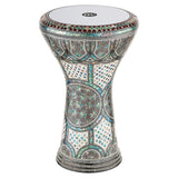 Meinl 8 3/4" Artisan Doumbek Drum Blue Burl Mosaic Palace AEED3