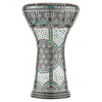 Meinl AEED3 Artisan Doumbek Drum Blue Burl Mosaic Palace