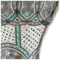 Meinl Darbuka Doumbek Drum 8 3/4" Artisan Series Blue Burl Mosaic Palace AEED3