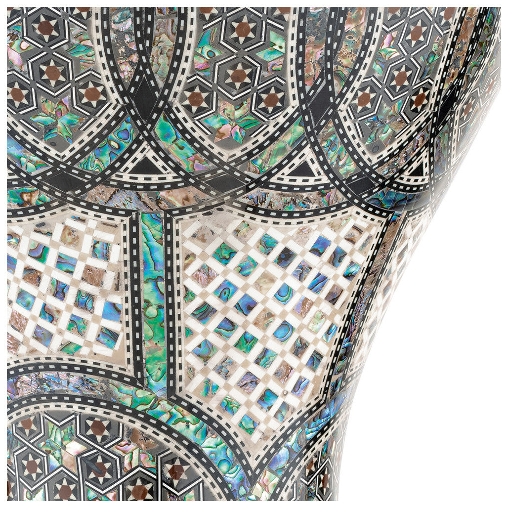 Meinl Darbuka Doumbek Drum 8 3/4" Artisan Series Blue Burl Mosaic Palace AEED3