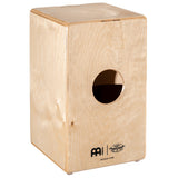 Meinl Artisan Edition Solea Line Cajon with Ebony Burst Frontplate AESLEYB back view