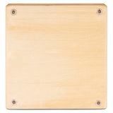Meinl Artisan Edition Solea Line Cajon with Ebony Burst Frontplate AESLEYB bottom view