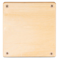 Meinl Artisan Edition Solea Line Cajon with Ebony Burst Frontplate AESLEYB bottom view