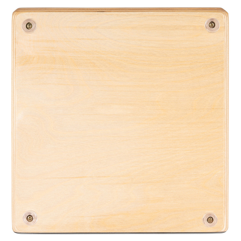 Meinl Artisan Edition Solea Line Cajon with Ebony Burst Frontplate AESLEYB bottom view