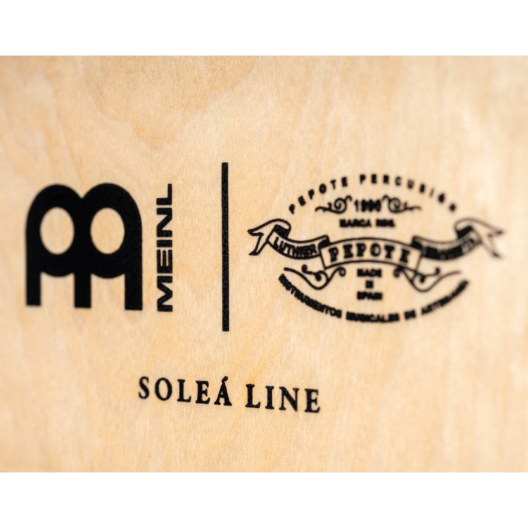 Meinl AESLEYB Artisan Edition Solea Line Cajon with Ebony Burst Frontplate