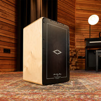 Meinl Artisan Edition Solea Line Cajon with Ebony Burst Frontplate AESLEYB Drum Republic