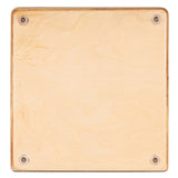 Meinl Artisan Edition Solea Line Cajon with Dark Red Burst Frontplate AESLRB bottom view
