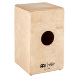 Meinl Artisan Edition Tango Line String Cajon with Light Eucalyptus Frontplate AETLLE back view