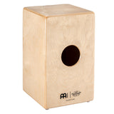 Meinl Artisan Edition Tango Line String Cajon with Limba Frontplate AETLLI back view