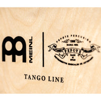 Meinl Artisan Edition Tango Line String Cajon with Limba Frontplate AETLLI tango line logo