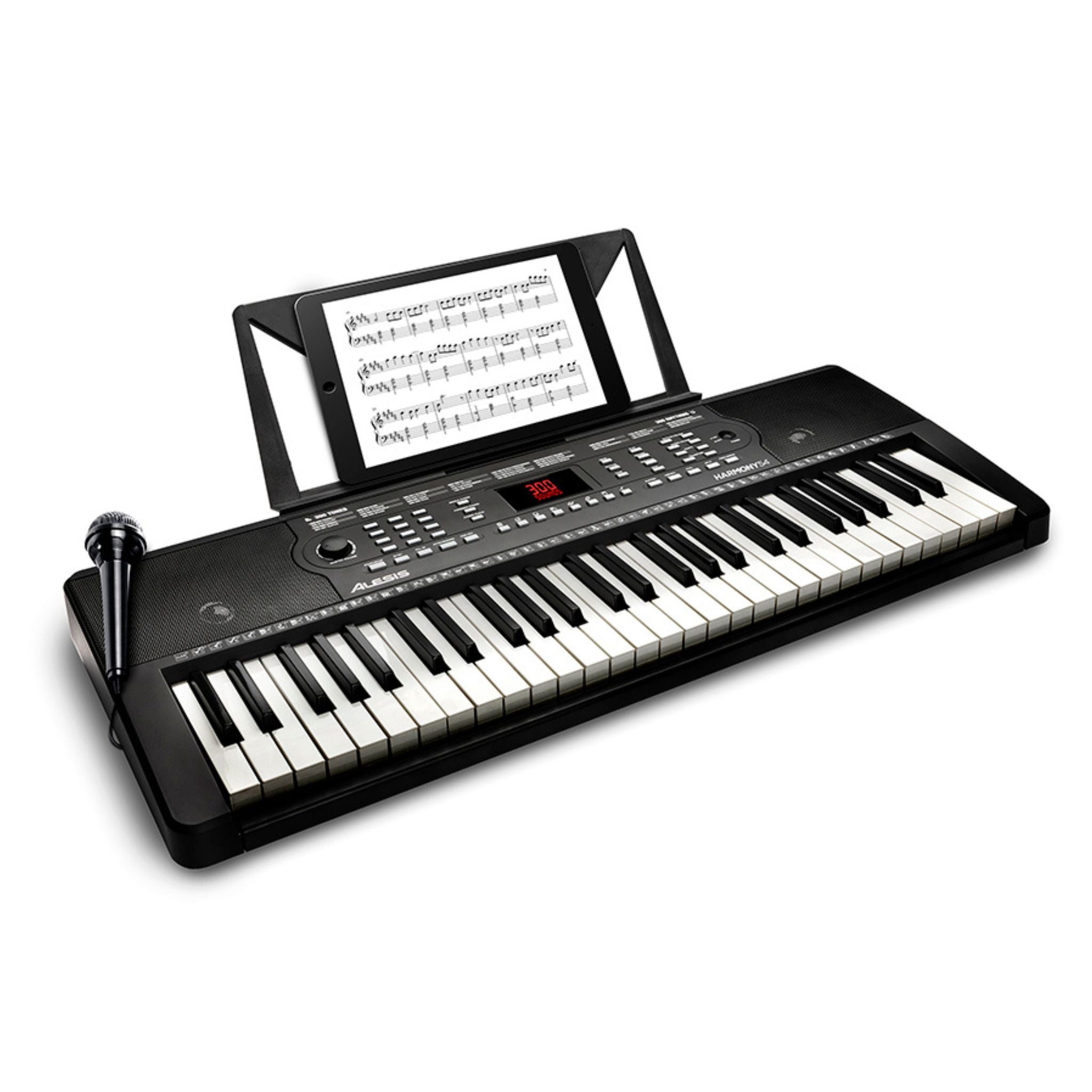 Alesis Harmony 54-Key Portable Keyboard with Microphone