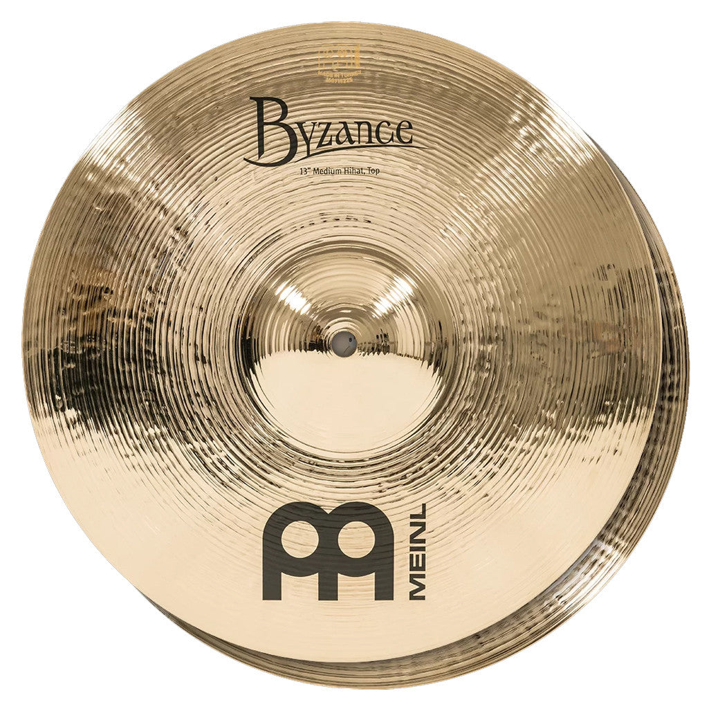 Meinl Byzance Brilliant 13" Medium Hi-Hats B13MH-B