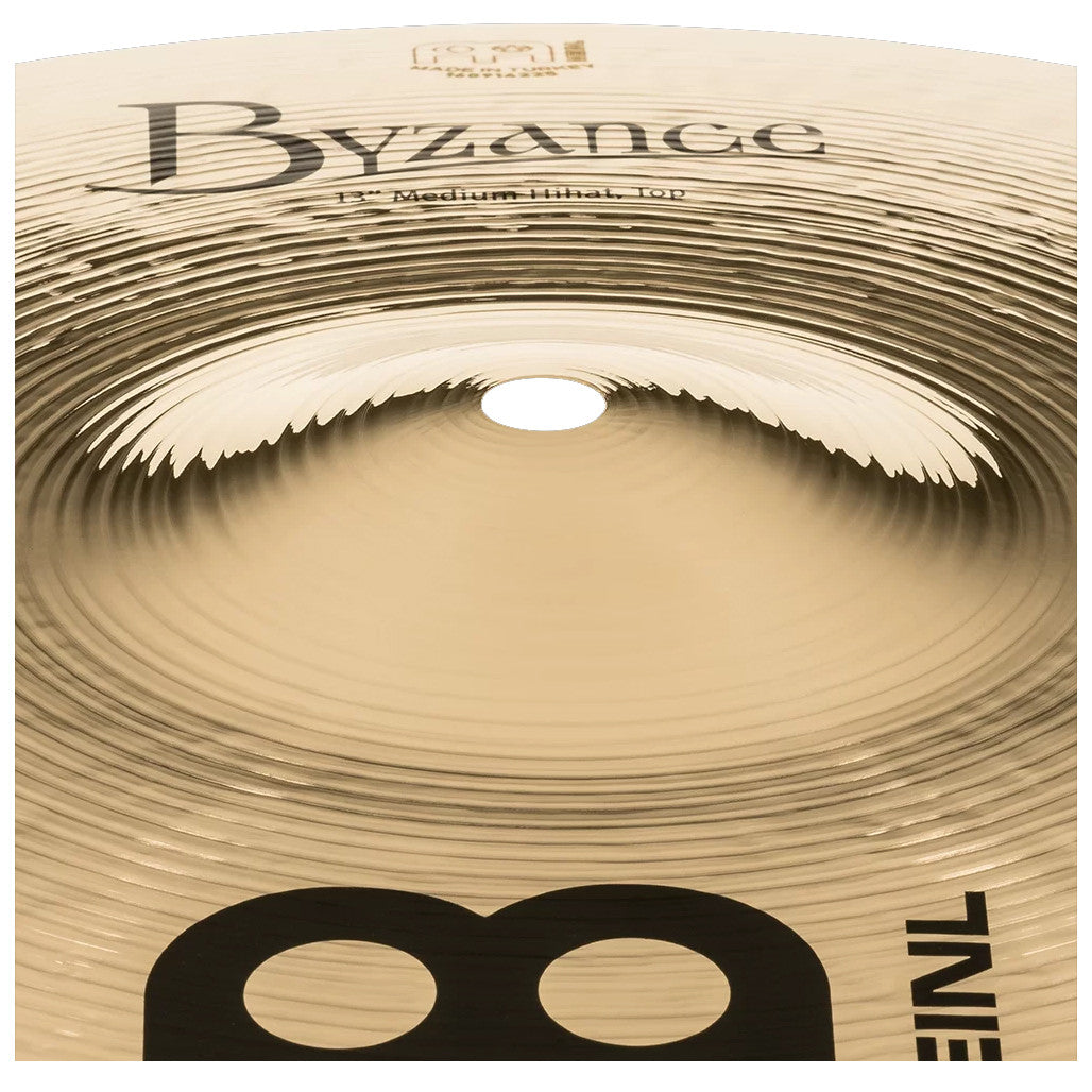 Meinl B13MH-B Byzance Brilliant 13" Medium Hi-Hats