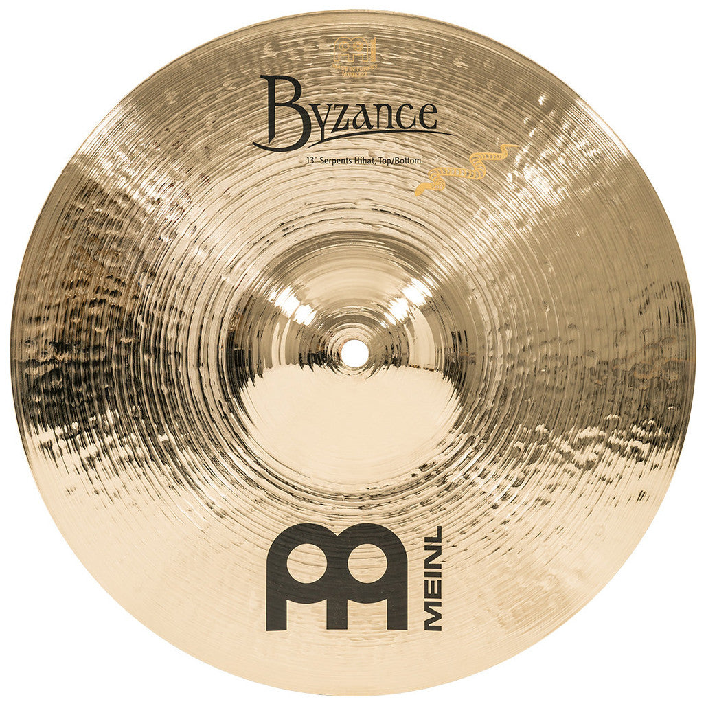 Meinl B13SH-B Byzance Brilliant 13" Derek Roddy Signature Series Serpents Hi-Hats