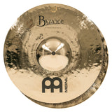 Meinl Byzance Brilliant 14" Heavy Hammered Hi-Hats B14HHH-B