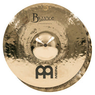 Meinl Byzance Brilliant 14" Heavy Hammered Hi-Hats - B14HHH-B