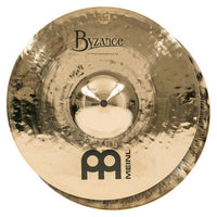 Meinl Byzance Brilliant 14" Heavy Hammered Hi-Hats - B14HHH-B