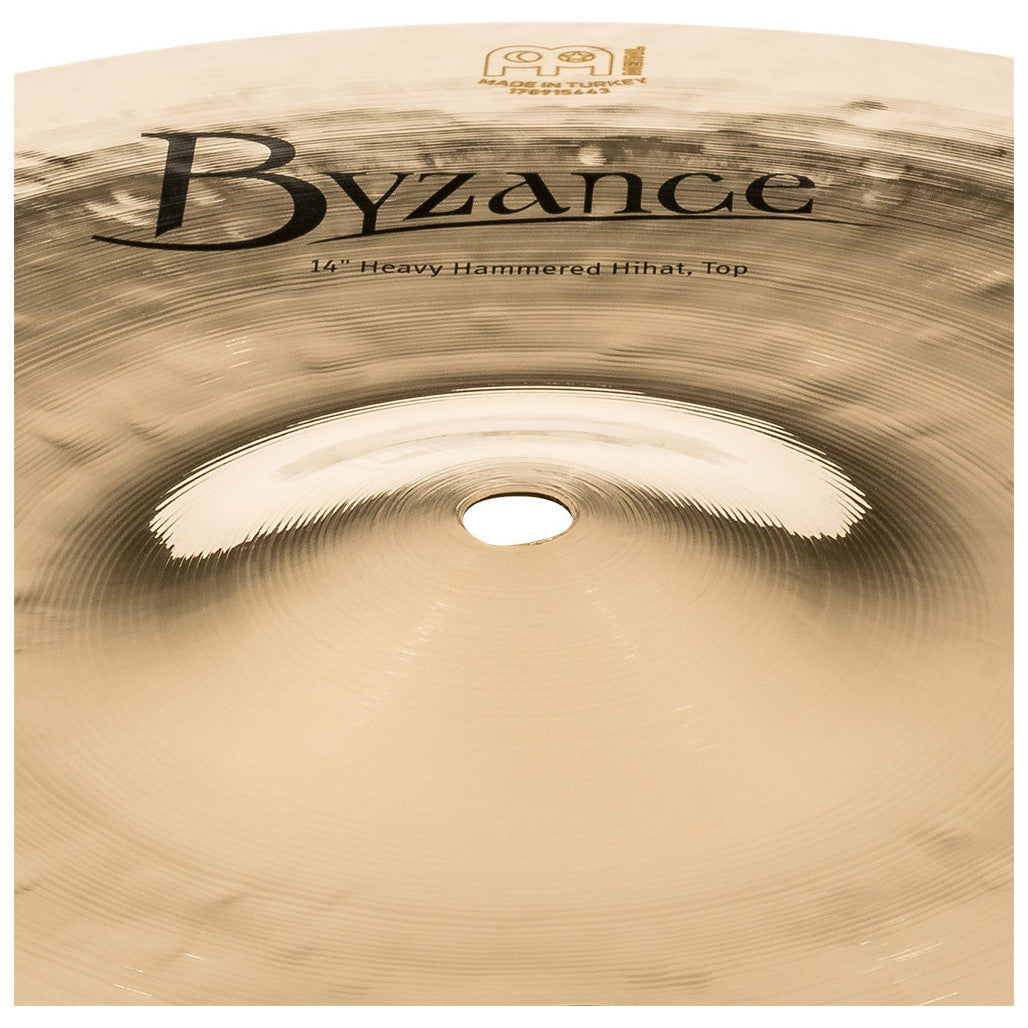 Meinl B14HHH-B Byzance Brilliant 14" Heavy Hammered Hi-Hats