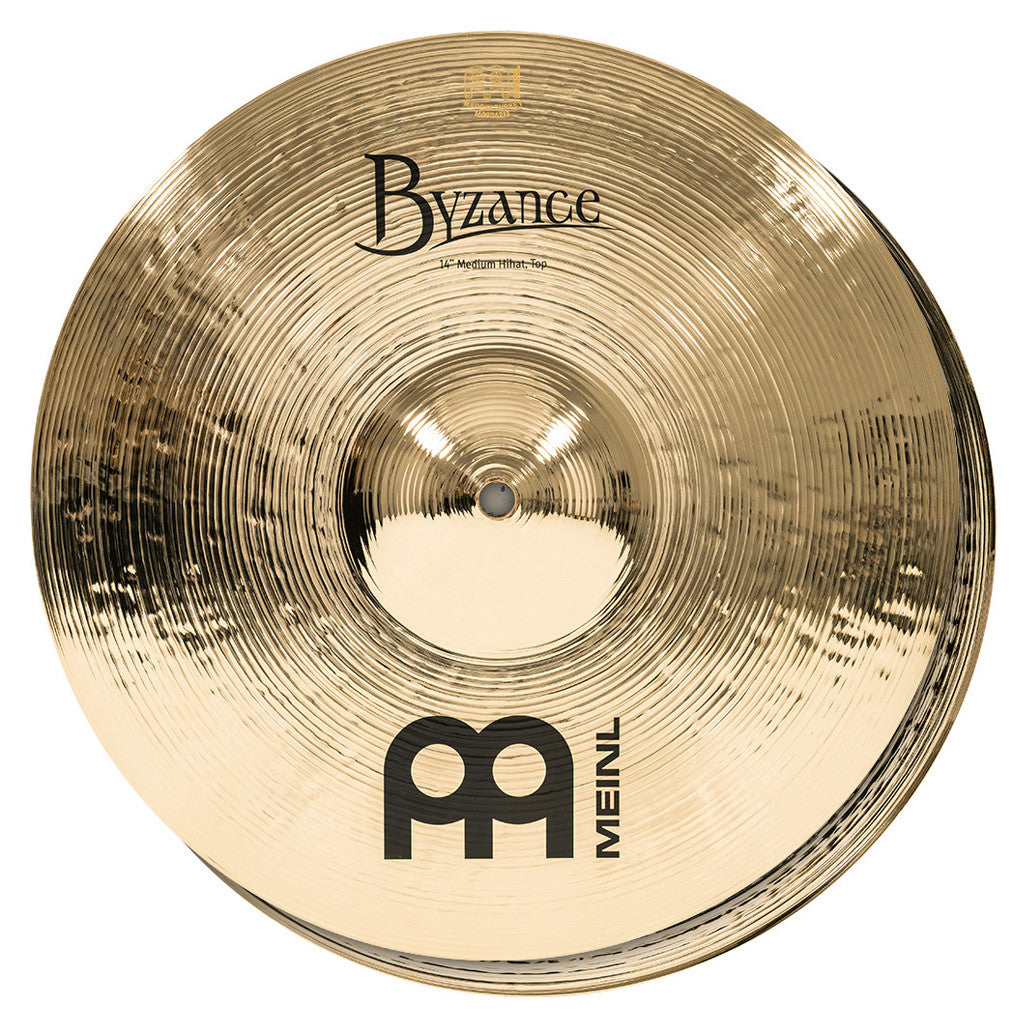 Meinl Byzance Brilliant 14" Medium Hi-Hats