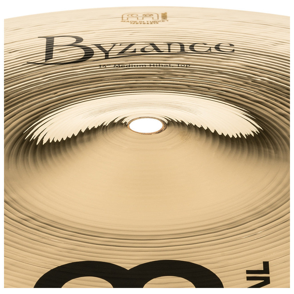 Meinl B14MH-B Byzance Brilliant 14" Medium Hi-Hats