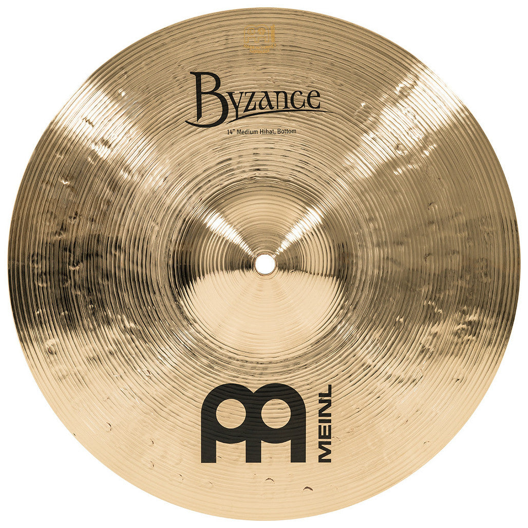 Meinl Byzance Brilliant 14" Medium HiHats B14MH-B