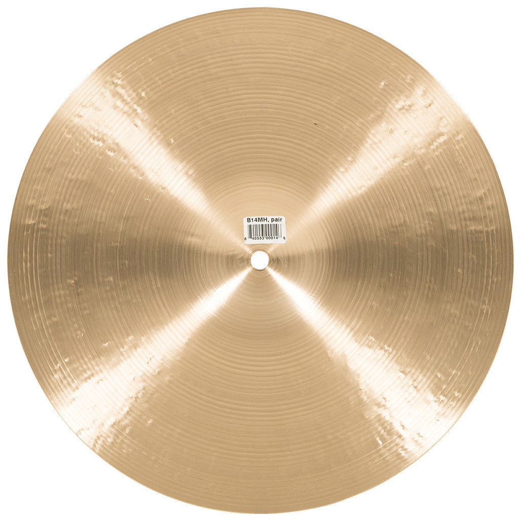Meinl Byzance Traditional Medium Hi-Hats - B14MH