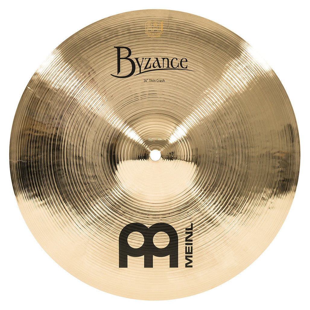 Meinl Byzance Brilliant 14" Thin Crash Cymbal B14TC-B