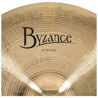Meinl Byzance Brilliant 14 inch Thin Crash Cymbal B14TC-B