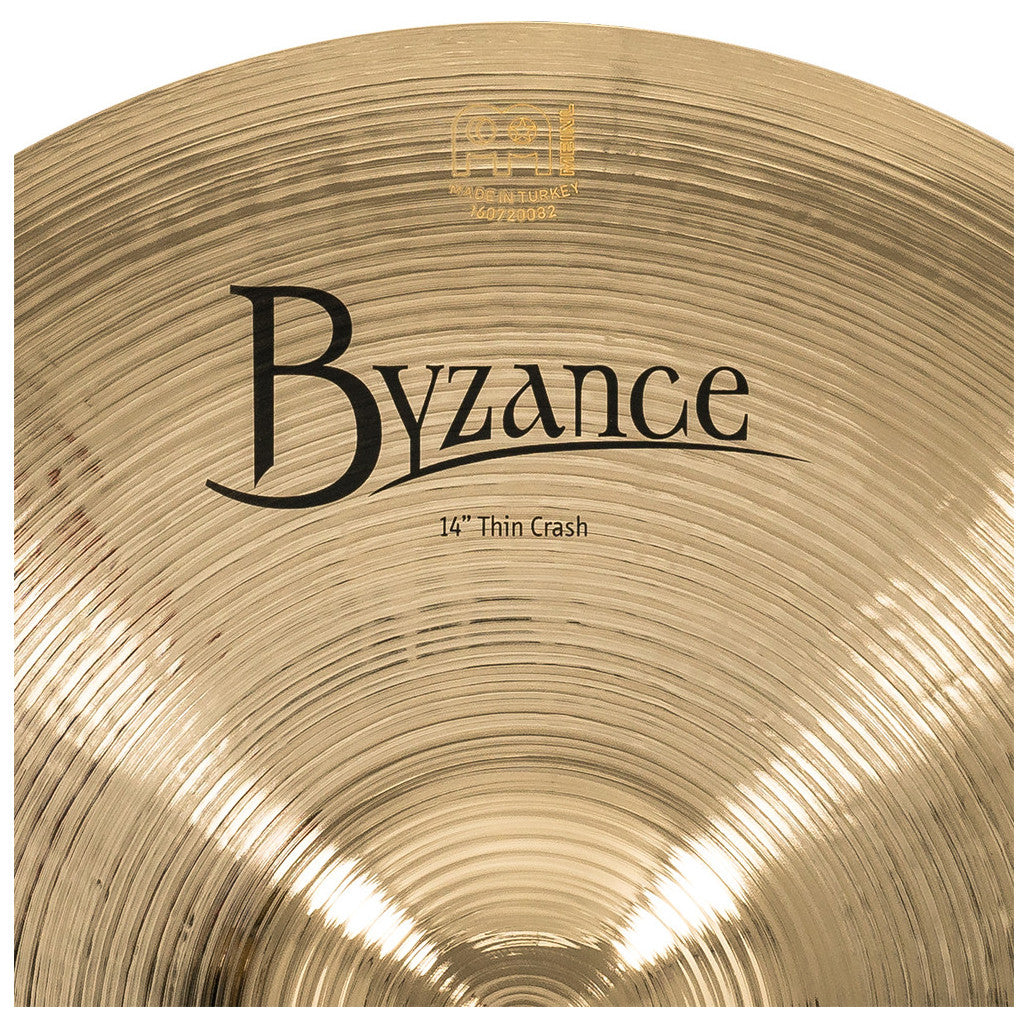 Meinl Byzance Brilliant 14 inch Thin Crash Cymbal B14TC-B