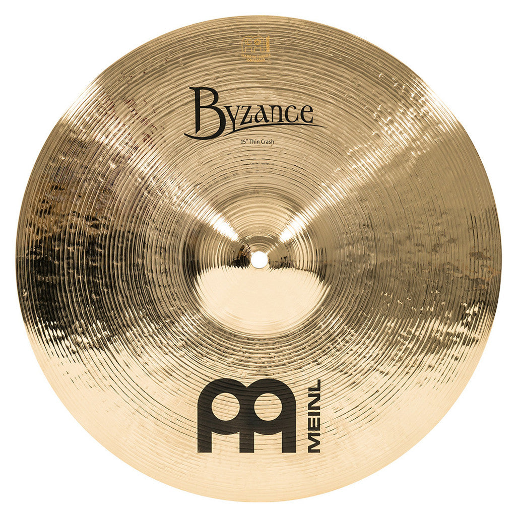 Meinl Byzance Brilliant 15" Thin Crash Cymbal B15TC-B