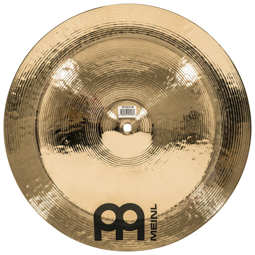 Meinl Byzance Brilliant 16" China Cymbal B16CH-B Bottom View