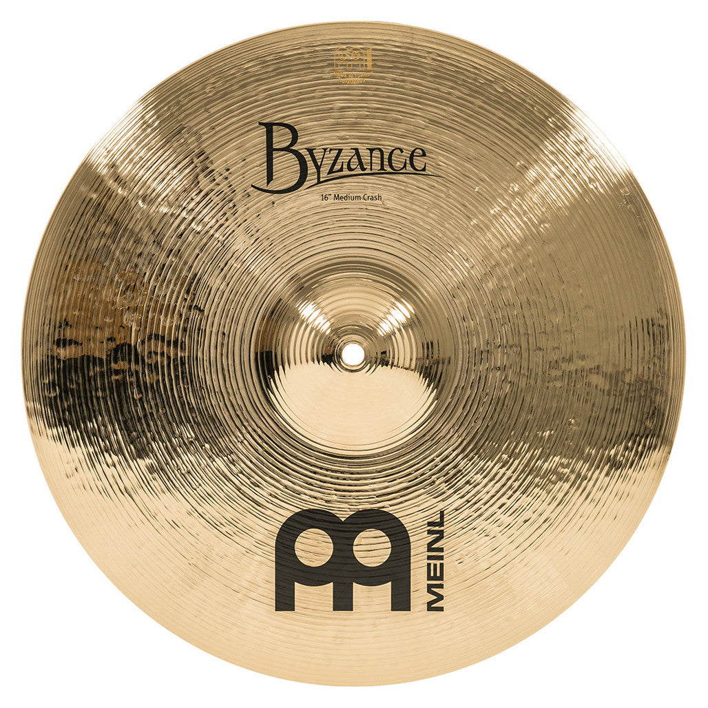 Meinl Byzance Brilliant 16" Medium Crash Cymbal B16MC-B