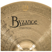 Meinl Byzance Brilliant 16 inch Medium Thin Crash Cymbal - B16MTC-B