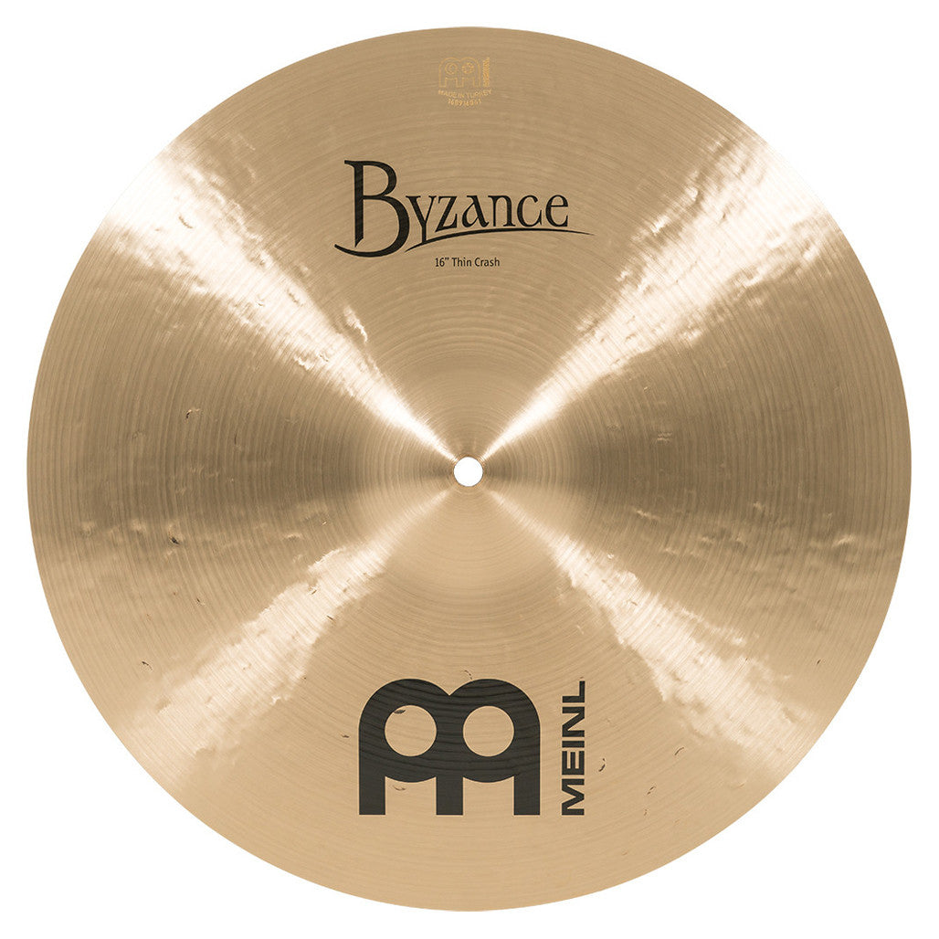Meinl Byzance Traditional 16" Thin Crash Cymbal - B16TC