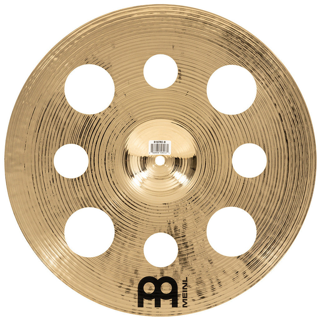 Meinl Byzance Brilliant 16" Trash Crash Cymbal B16TRC-B Bottom View
