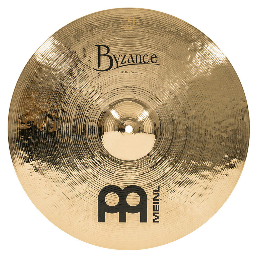 Meinl Byzance Brilliant 17" Thin Crash Cymbal B17TC-B