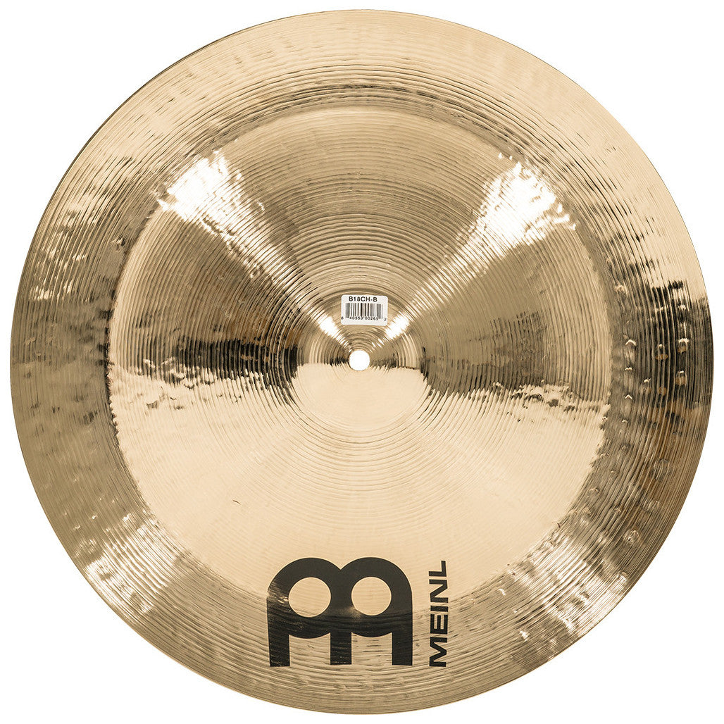 Meinl Byzance Brilliant 18" China Cymbal B18CH-B Bottom View
