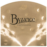 Byzance Traditional 18 inch Extra Thin Hammered Crash Cymbal