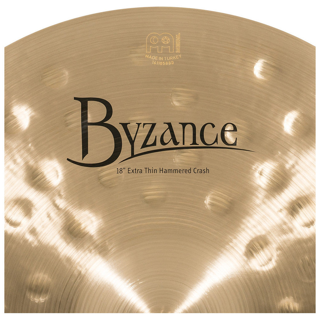 Byzance Traditional 18 inch Extra Thin Hammered Crash Cymbal