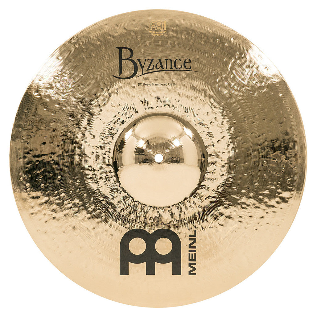 Meinl Byzance Brilliant 18" Heavy Hammered Crash Cymbal B18HHC-B