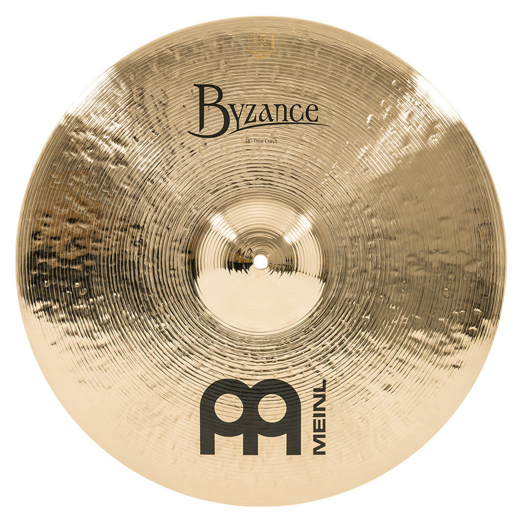 Meinl Byzance Brilliant 18" Medium Thin Crash Cymba B18MTC-B