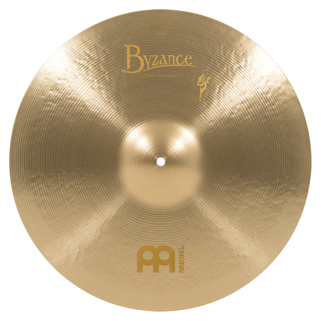 Meinl Byzance Vintage 18" Benny Greb Signature Series Sand Medium Crash Cymbal - B18SAMC