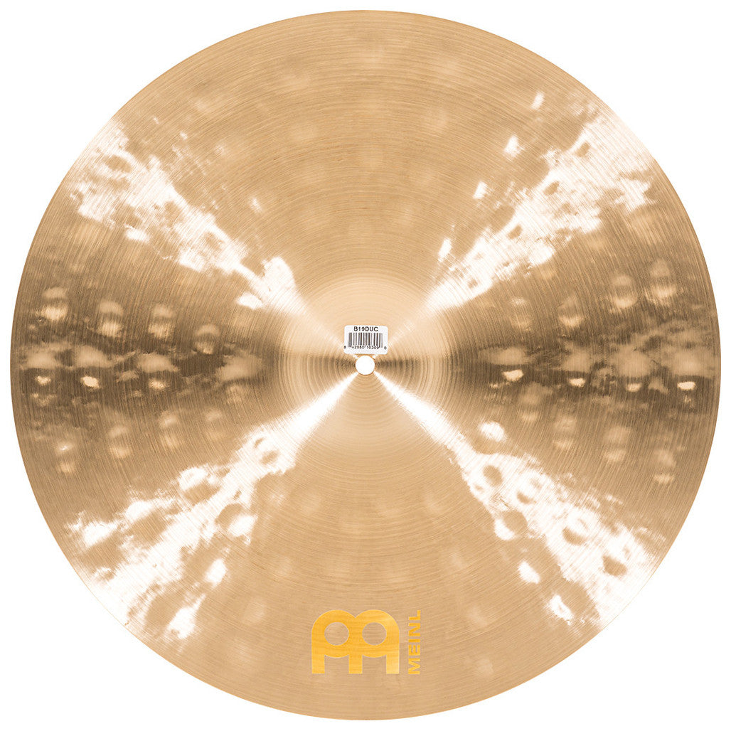 Meinl Byzance Dual 19" Crash Cymbal B19DUC Bottom Side